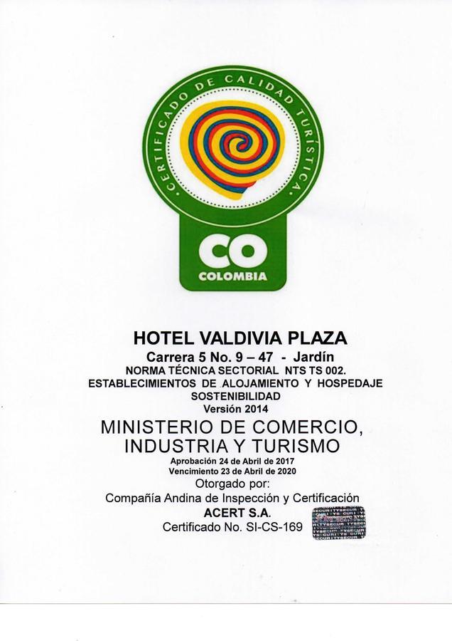Hotel Valdivia Plaza Хардин Экстерьер фото